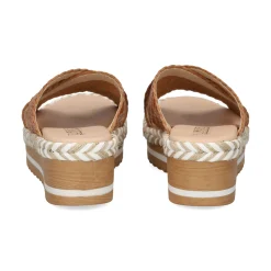 LÓPEZ Sandalias planas de Mujer 16257 TAN