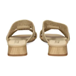 LÓPEZ Sandalias planas de Mujer 23028 ARENA
