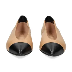 MIUXA Bailarinas de Mujer ZILVI NEGRO/ALMENDRA