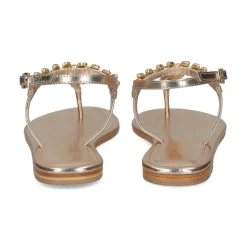 MIUXA Sandalias planas de Mujer XAVI ORO