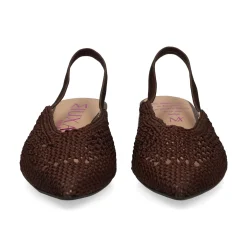 MIUXA Zapatos de tacón bajo PERA CHOCOLATE/CHOCO