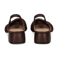 MIUXA Zapatos de tacón bajo PERA CHOCOLATE/CHOCO