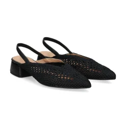 MIUXA Zapatos de tacón bajo PERA NEGRO/NEGRO
