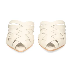MIUXA Zuecos de Mujer XARO OFF WHITE