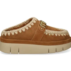 MOU Zuecos de Mujer Bounce welt clog suede COG
