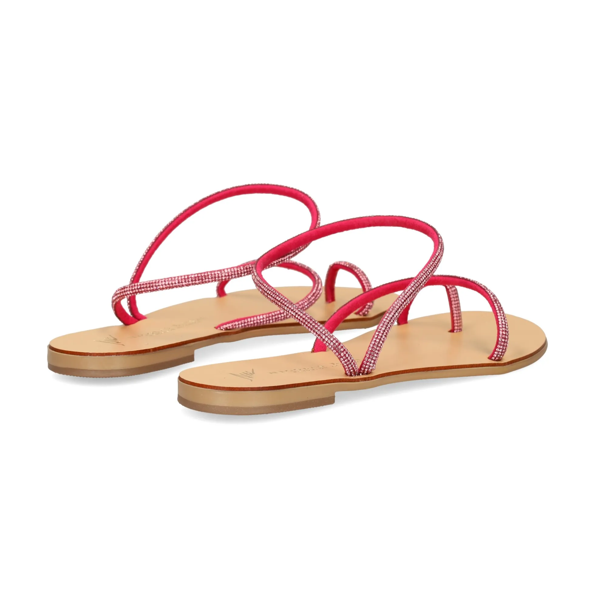 NICOLAS LAINAS Sandalias planas de Mujer 63-TC ROSA