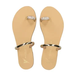 NICOLAS LAINAS Sandalias planas de Mujer 243-T ORO