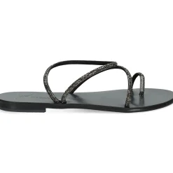 NICOLAS LAINAS Sandalias planas de Mujer 63-TCM GRAFITO