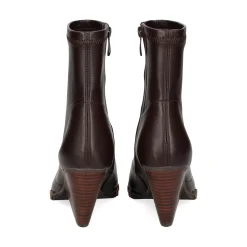 NOA HARMON Botines con tacón de Mujer 008072 MARRON OSCURO