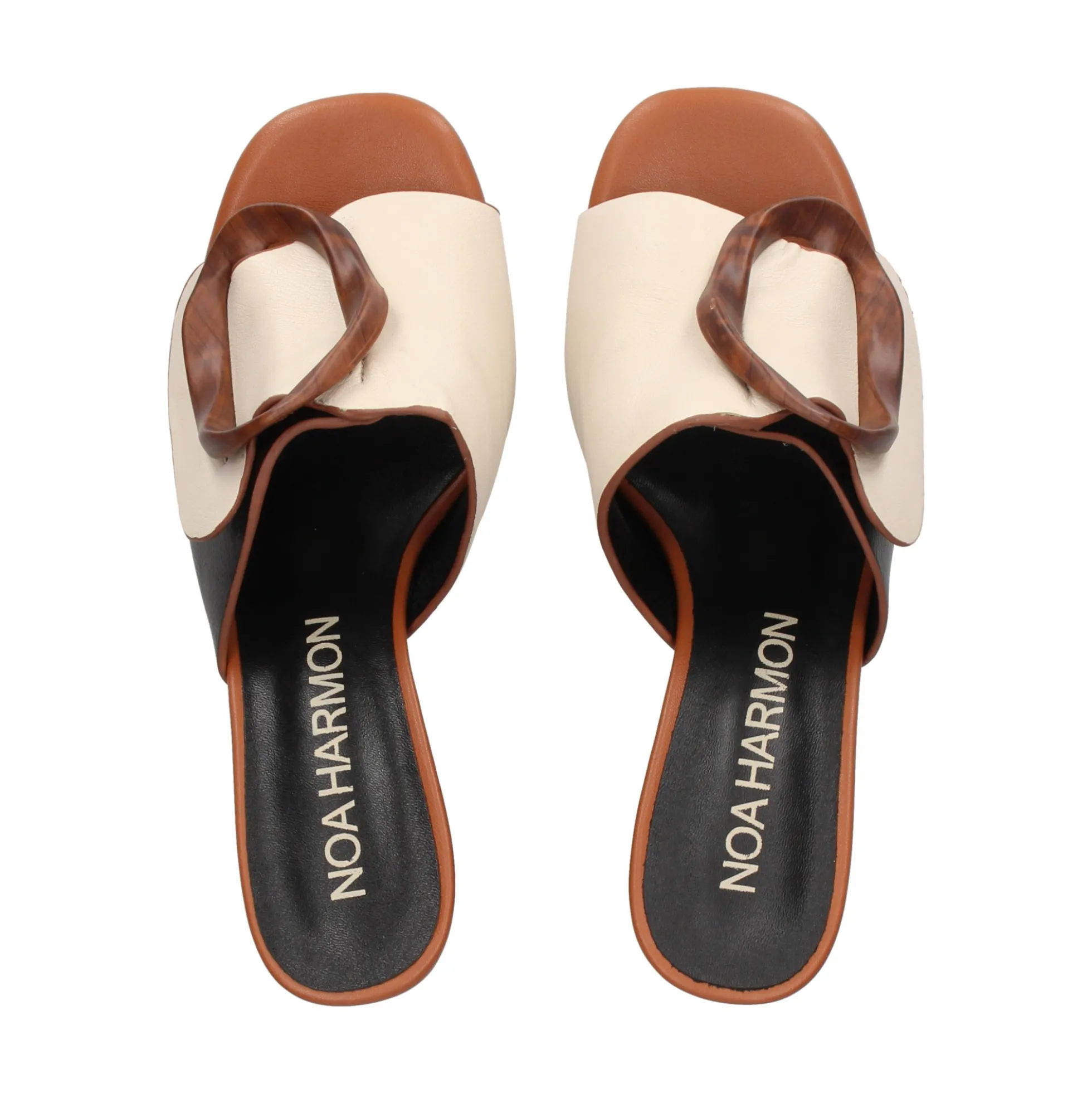 NOA HARMON Sandalias con plataforma de Mujer 009662-0M10 MULTI BEIGE
