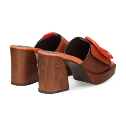 NOA HARMON Sandalias con plataforma de Mujer 009677-0M07 MULTI CUERO