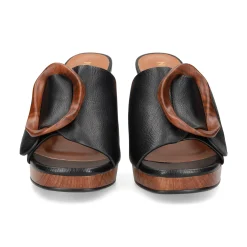 NOA HARMON Sandalias con plataforma de Mujer 009662-0006 NEGRO