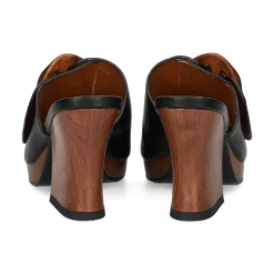 NOA HARMON Sandalias con plataforma de Mujer 009662-0006 NEGRO
