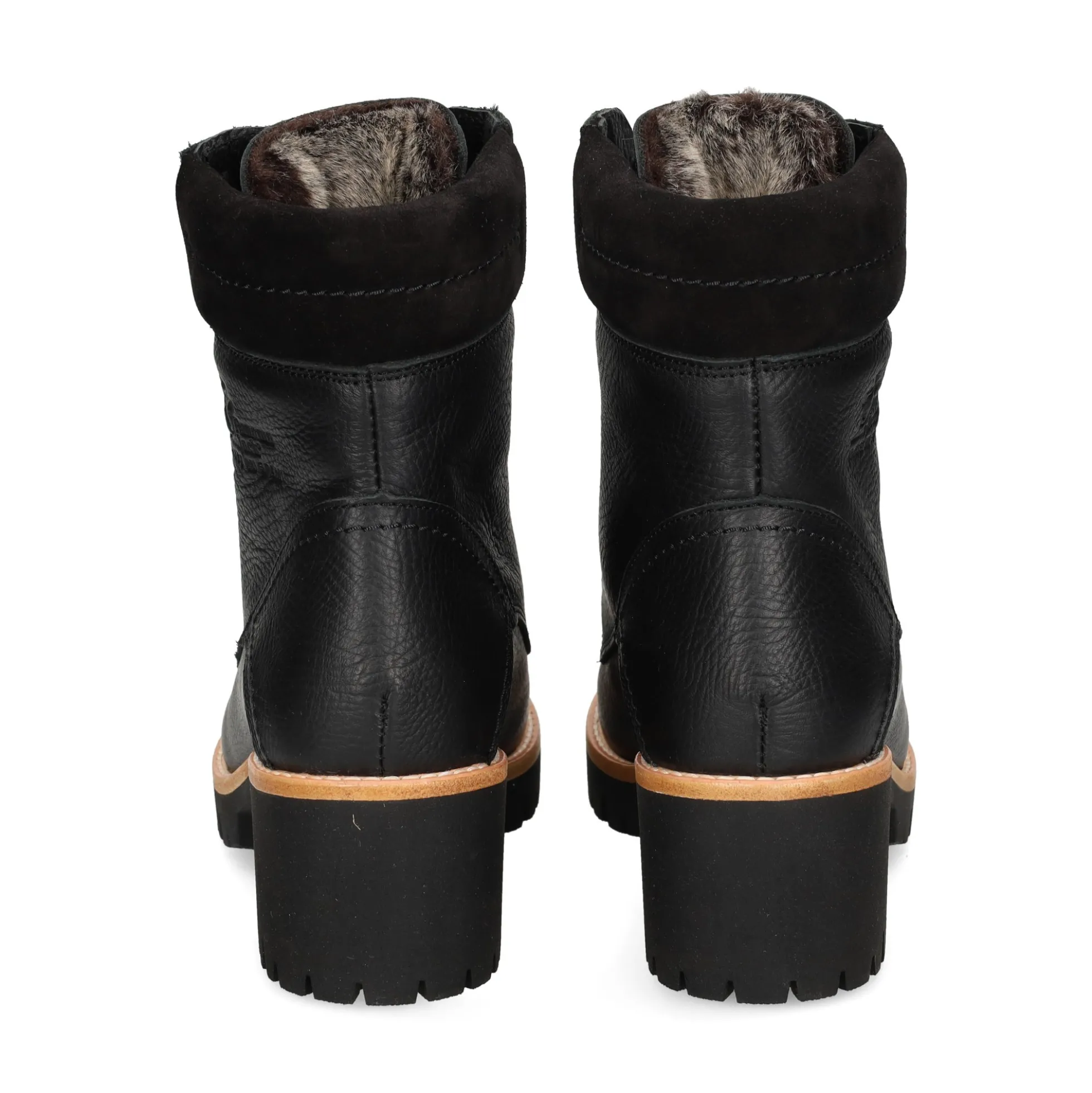 PANAMA JACK Botines con tacón de Mujer PHOEBE B17 NEGRO