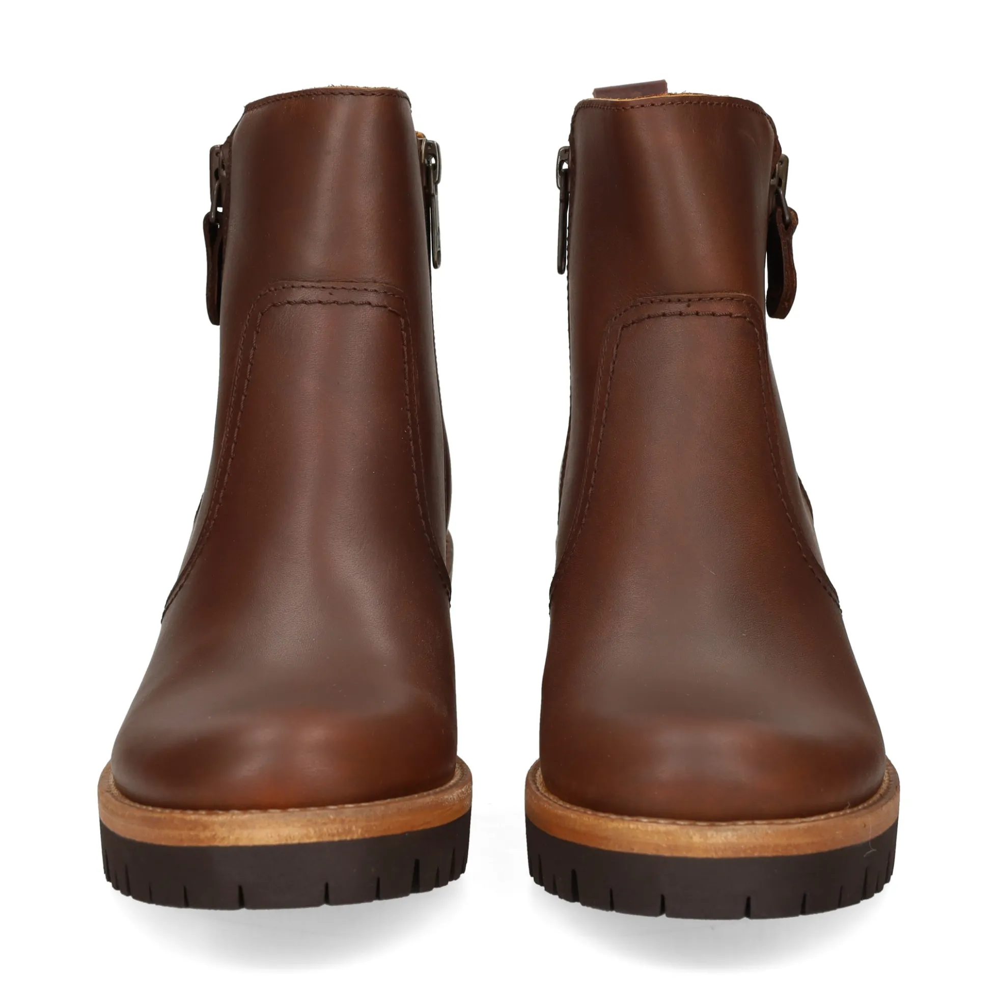 PANAMA JACK Botines con tacón de Mujer Pauline B10 CUERO