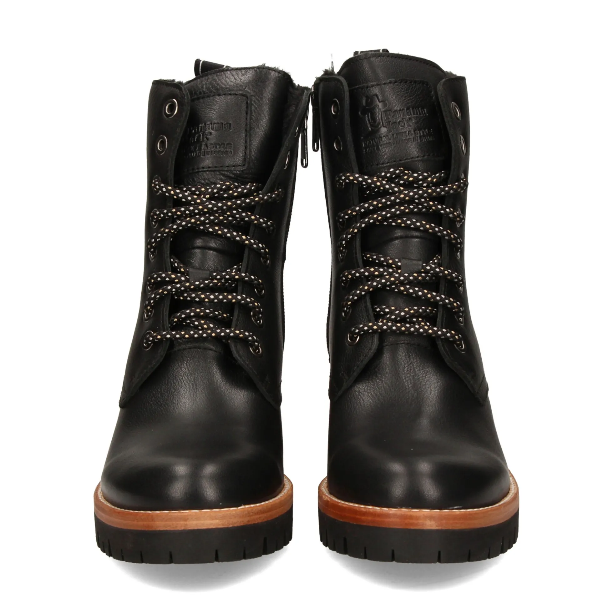 PANAMA JACK Botines con tacón de Mujer Padma B2 NEGRO