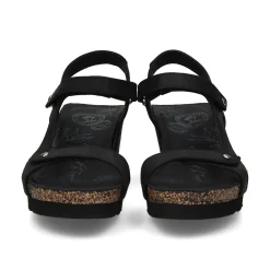 PANAMA JACK Sandalias cuña de Mujer Varel B1 NEGRO