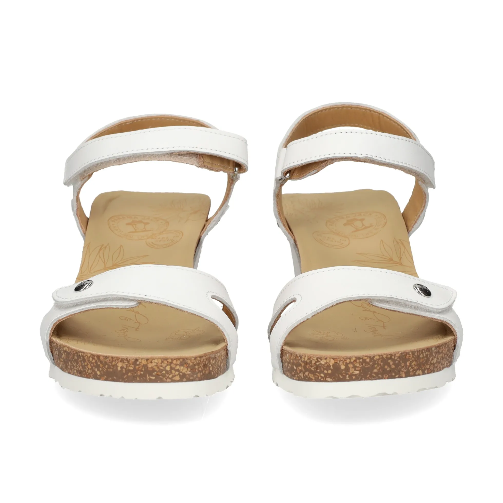 PANAMA JACK Sandalias cuña de Mujer Julia Basics B17 Blanco