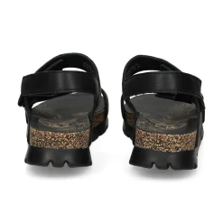 PANAMA JACK Sandalias planas de Mujer Selma B4 Negro