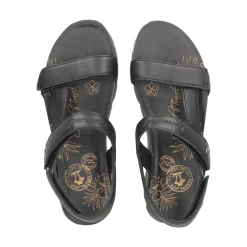PANAMA JACK Sandalias planas de Mujer Selma B4 Negro