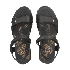 PANAMA JACK Sandalias planas de Mujer Sulia Basics B2 NEGRO