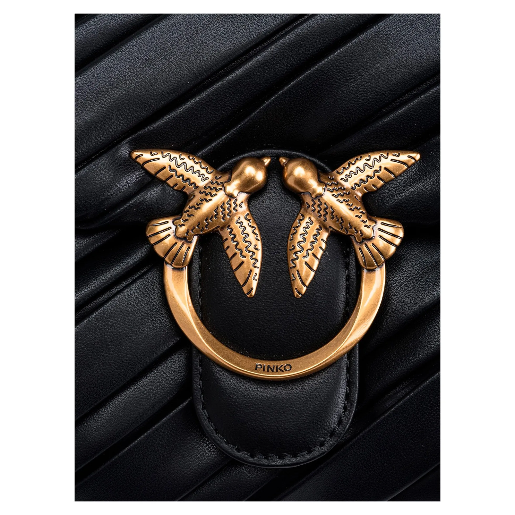 PINKO Bolsos 100039 Z99Q NERO/GOLD
