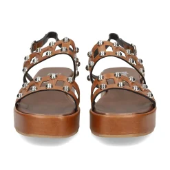 PLUMERS Sandalias con plataforma de Mujer 3762 CUERO