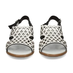 PLUMERS Sandalias con tacón de Mujer 3924 BLANCO