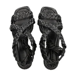 PONS QUINTANA Sandalias con tacón de Mujer 11922.000 09 NEGRO