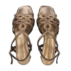 PONS QUINTANA Sandalias con tacón de Mujer 10440.000 64 COBRE