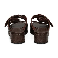 PONS QUINTANA Sandalias con plataforma de Mujer 12036.000 79 CAFE
