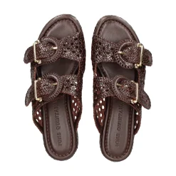 PONS QUINTANA Sandalias con plataforma de Mujer 12036.000 79 CAFE