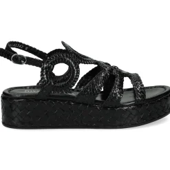 PONS QUINTANA Sandalias con plataforma de Mujer 11250.000 09 NEGRO