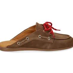 POSA Chinelas de mujer PW48 DARK BROWN 201