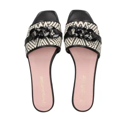 PRETTY BALLERINAS Sandalias planas de Mujer 50418 A.0 NEGRO