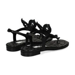 RAS Sandalias planas de Mujer 8431 NEGRO