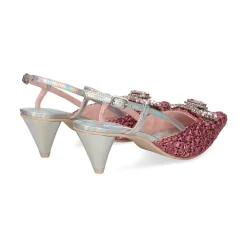 RAS Zapatos de tacón medio de Mujer 7606 ORCHID