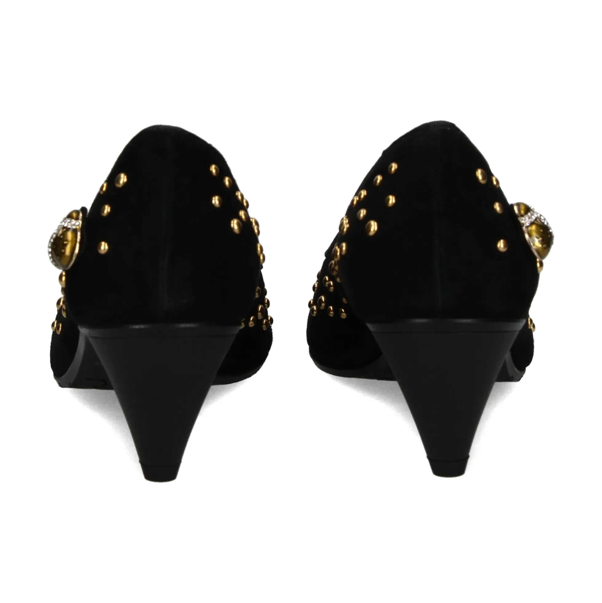RAS Zapatos de tacón medio de Mujer 7324 NEGRO