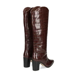 SCHUTZ Botas con tacón de Mujer S201320068 0015 BROWN