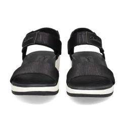 SKECHERS Sandalias planas de Mujer 163310 BLK