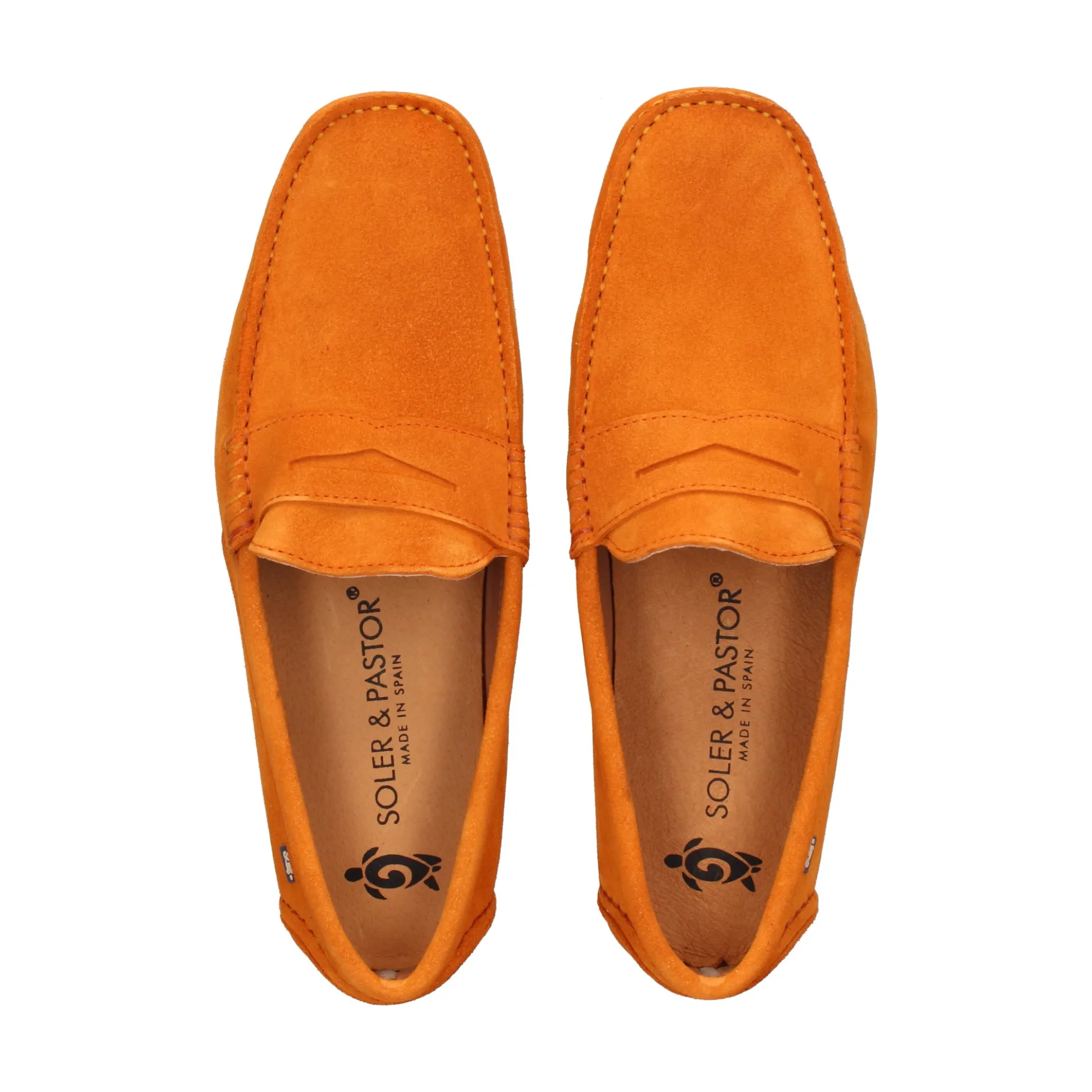 SOLER Mocasines de Hombre 476 MANDARINA