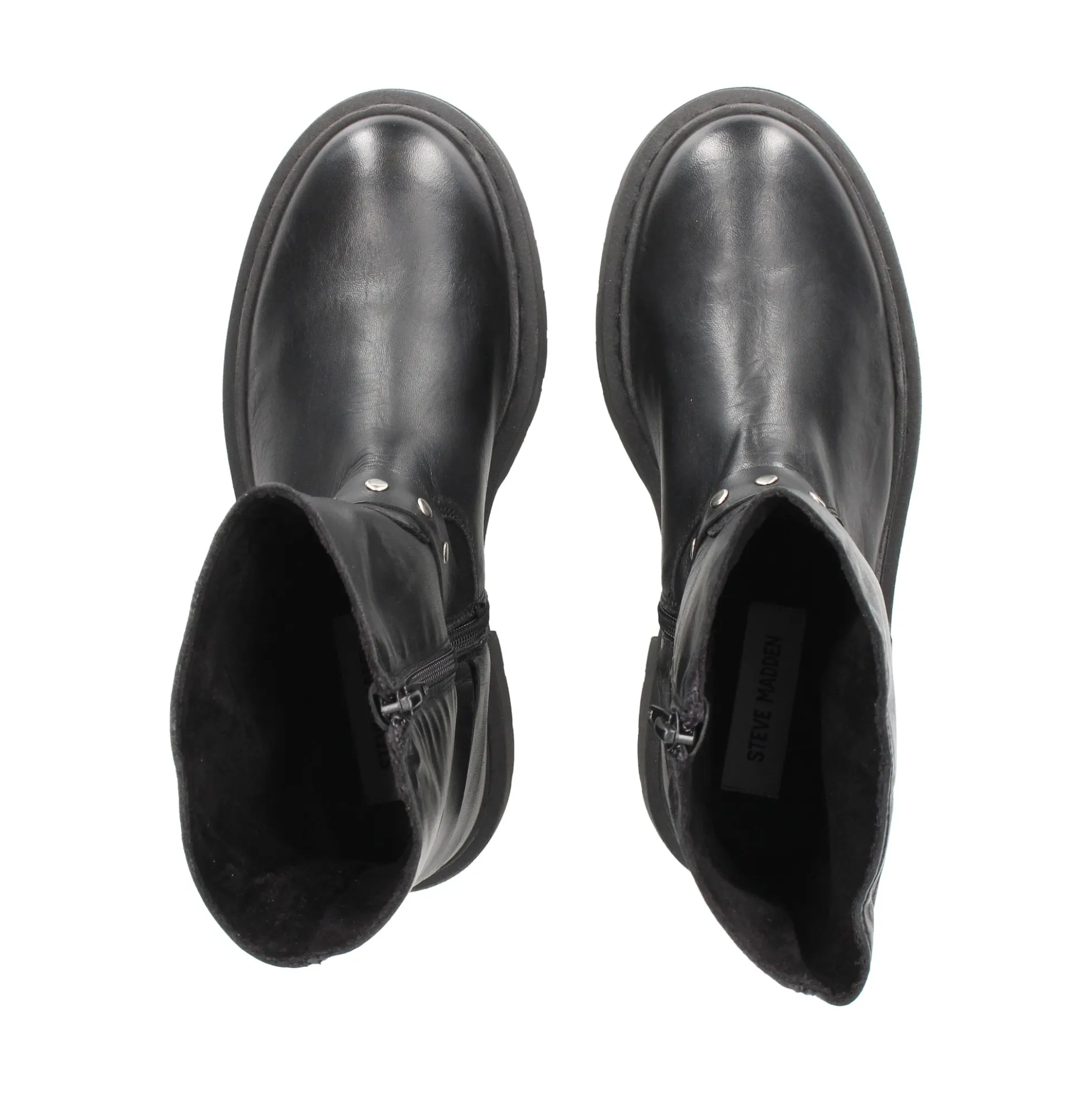 STEVE MADDEN Botines planos de Mujer GAROCHE NEGRO