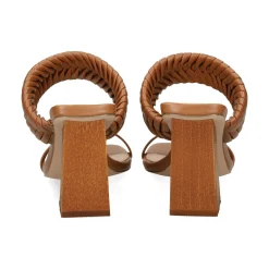 STEVE MADDEN Sandalias con tacón de Mujer RAVER MARRON