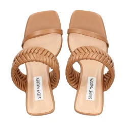 STEVE MADDEN Sandalias con tacón de Mujer RAVER MARRON
