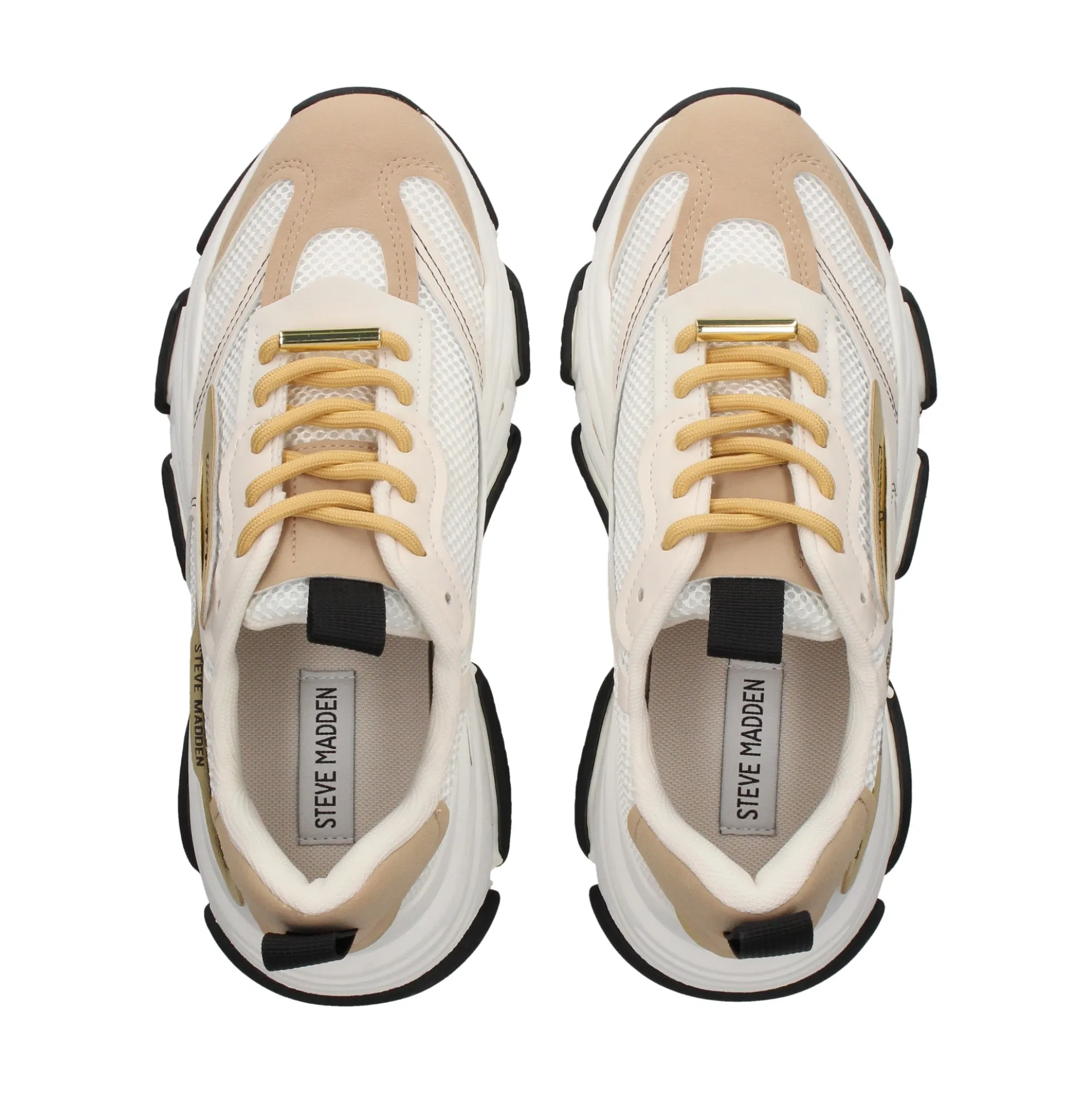 STEVE MADDEN Zapatillas de Mujer POSSESSION-E WHITE/TAN