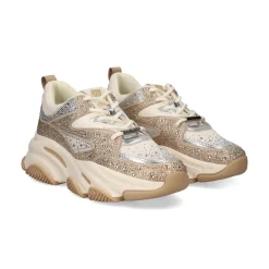 STEVE MADDEN Zapatillas de Mujer PRIVY SILV/GOLD/CREA