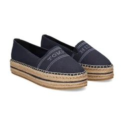 TOMMY HILFIGER Alpargatas de Mujer FW0FW08543 DW6 SPACE BLUE