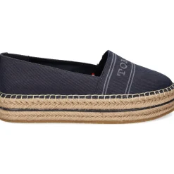 TOMMY HILFIGER Alpargatas de Mujer FW0FW08543 DW6 SPACE BLUE
