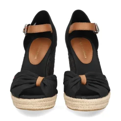 TOMMY HILFIGER Alpargatas de Mujer FW0FW04784 BDS BLACK