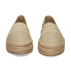 TOMMY HILFIGER Alpargatas de Mujer FW0FW08543 ACC HORSERADISH